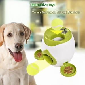 Moderno automatico eco-friendly in plastica Pet recupera giocattolo premio macchina da Tennis palla da lancio gioco per gatti movimento interattivo giocattolo - Product Image 2