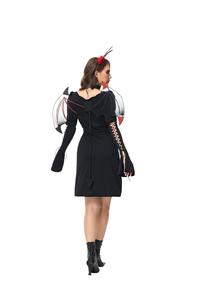 2026 RUIKE OEM Costume de cosplay d'Halloween pour femme, Robe à bretelles de sorcière démoniaque <span class=keywords><strong>sexy</strong></span>, <span class=keywords><strong>Tenue</strong></span> de scène - Product Image 5