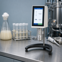 DV-IICPHB Cone Plate Viscometer Pengukur Viskositas Suhu Tinggi dengan Kontrol Suhu Layar Sentuh untuk Laboratorium