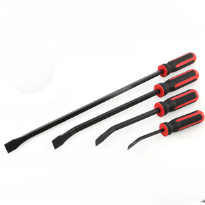 Barre <span class=keywords><strong>de</strong></span> levier à pointe coudée Barre <span class=keywords><strong>de</strong></span> levier à usage intensif avec poignée à capuchon antidérapant pour soulever des objets mobiles indiscrets - Product Image 5