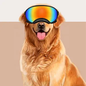 כלב משקפי UV טיבטי מסטיף משקפיים בינוני וגדול לחיות מחמד גור כלב משקפי שמש משקפי