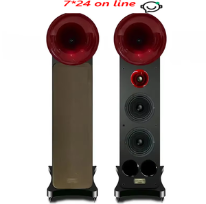 Altavoz de Suelo AB-075 HIFI Dual de 12 Pulgadas, Altavoz de Tres Vías con Doble Bajo, Altavoz Pasivo de Audio de Alta Fidelidad, 150W 8Ohm - Product Image 1