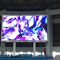 Écran LED d'installation fixe extérieur Yushuo P4.81, étanche IP65, 6000 nits, durée de vie de 100 000 heures, en aluminium moulé sous pression