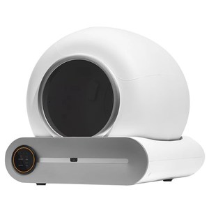 Litière automatique intelligente PetFit pour chat, capacité de 65 L, capteur infrarouge WiFi, écologique, sans poussière, contrôle des odeurs, design peu encombrant - Product Image 1