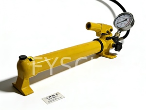 <span class=keywords><strong>Pompe</strong></span> <span class=keywords><strong>hydraulique</strong></span> manuelle à déplacement variable FYSCI CP-700, réservoir 900cc, double vitesse, manomètre, tuyau 2m, 5 CV, réparation - Product Image 2