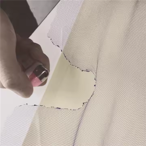 Tela de malla de tul de poliéster Multicolor 100% ignífuga y antiestática para <span class=keywords><strong>coches</strong></span>, cortinas, bolsos, vestidos de fieltro, para niñas - Product Image 3