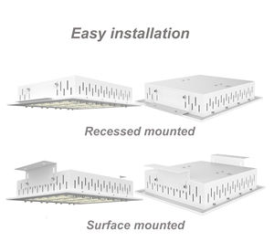 <span class=keywords><strong>Lampe</strong></span> de station-service à haute luminosité populaire à bon prix 100W 150W 200W éclairage de station-service lumières d'auvent Led <span class=keywords><strong>pour</strong></span> station-service - Product Image 4