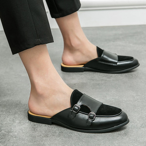 Mocasines de vestir para hombre, tipo slip-on, con aumento de altura, de PU sólido, tallas 38-44, mocasines de verano para hombre - Product Image 6