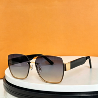 Lunettes de soleil polarisées unisexes surdimensionnées à monture intégrale dégradée, verres PC, style mode, protection UV400, pour la conduite, la plage et les activités de plein air