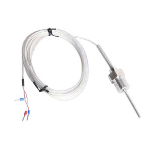 <span class=keywords><strong>Probe</strong></span> Suhu Tahan Panas Platinum Presisi Tinggi PT100 Berulir dengan Rentang -50~200 dan Kabel Penghubung - Product Image 2