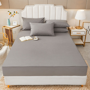Nueva Sábana Ajustable Impermeable de TPU con Cierre de 6 Lados, 70% Poliéster/Microfibra, Color Sólido, 100% Algodón para Hogar y Hotel - Product Image 3