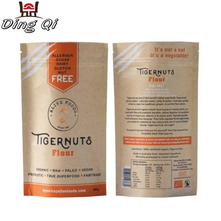 Stand up Packaging for Cocoa Powder Bag/kraft Pouch