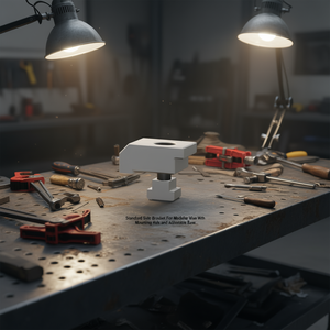 Ttake Standard Side Bracket For Modular Vise With Mounting Hole And Adjustable Base - Product Image 3
