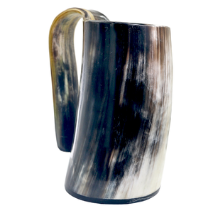 Logo personnalisable en verre à bière moderne de style corne de boeuf de meilleure qualité Viking pour le vin et la boisson - Product Image 1