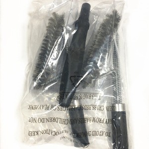 Brosse et grattoir de nettoyage de gril d'acier inoxydable de BBQ remplaçable de vente chaude avec la tête de brosse interchangeable pour le BBQ de camping - Product Image 3