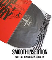 Protection antistatique Premium couvre les pochettes intérieures des disques vinyles pochettes de disque transparentes pour votre collection d'albums vinyles LP de 12 ".