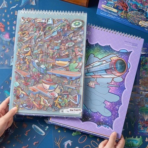 Livre d'autocollants de scène miniature Zaomo Super Large Edition - Ville originale 11.0 - Autocollants créatifs en plastique DIY amusants - Product Image 3