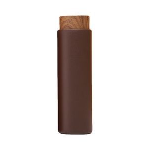 Vaso Térmico Personalizado al por Mayor, Libre de BPA, 400 ml, con Tapa de Madera, Aislado al Vacío, para Estudiantes, Parejas, Taza de Té, Botella de Agua, Termo - Product Image 1