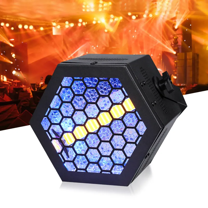 Nouvelle arrivée Rgb Pixel Retro Light Led Stroboscopique Dye Light Hexaline Light