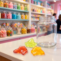 Bonbons gélifiés saisonniers aux feuilles d'automne, gommes au maple pour le festival d'automne et Thanksgiving, approvisionnement en gros