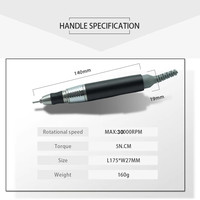 2028J OEM Japan Origineel KP-65 Vervangende onderdelen tot 200 G5 28000 tpm KP60 Motor Handstuk Mani Passport Pro KP-60 Nagelboor Handstuk