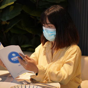 无纺布一次性口罩包50个口罩<span class=keywords><strong>3</strong></span>层，出厂价格 - Product Image 5