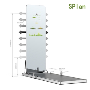 Splan mới nhất Hot Bán splan nhà phòng tập thể dục Mô hình E + Thiết bị tập thể dục phòng tập thể dục nhà đa chức năng trạm - Product Image 2