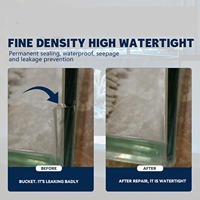 Mastic silicone alimentaire pour aquarium, colle de réparation pour verre, adhésif silicone haute élasticité résistant pour la fabrication d'aquariums