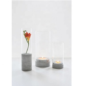 <b>Concrete</b> <b>Candle</b> <b>Holder</b> - Product Image 1