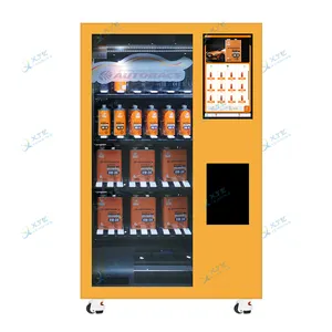 Custom Design Automated Engine Oil Vending Machine Manufacturers Auto Parts Lubricant Motor Oil Vending Machine
