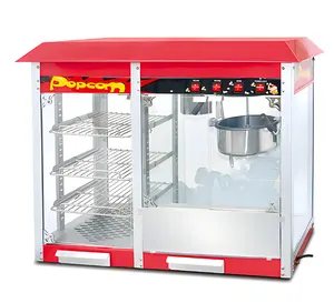Popcorn machine for business caramel popcorn making machine with warmer popcorn machine electric commercial