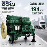 Systèmes de moteurs de camion SCDC FAW XICHAI CA6DL-26E4 194kW à injection directe, ensemble complet de moteur diesel pour véhicule utilitaire