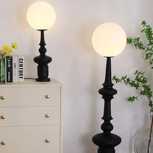Italian Elegant Roman Table <b>Lamp</b> Black Vintage <b>Led</b> <b>Light</b> Home Bedroom Sofa Side <b>Lamp</b> E27 Switch Control - Product Image 2