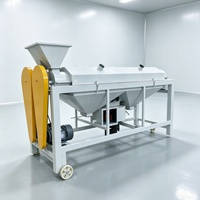 Machine de polissage de céréales à économie d'énergie, polisseuse automatique de graines de sésame et de haricots, ligne de machines de traitement des céréales commerciales