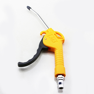 A001 Yellow Pneumatic Industrial Air Blow Dust Cleaner Plastic Air Duster Blow Air Gun Pneumatic Dust Blows Tool