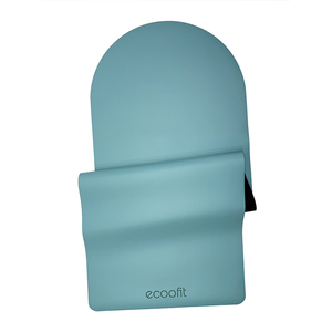 Coussin <span class=keywords><strong>Ultra</strong></span> Grip Ton-sur-Tone Menthe Bleu Glace Turquoise Taille Personnalisée Eco Luxe Caoutchouc Naturel Forme Arquée Pilates Pu <span class=keywords><strong>Yoga</strong></span> Mat - Product Image 2
