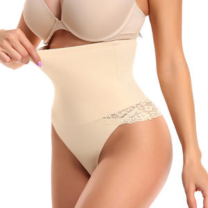 Unter Lulu Custom Frauen Sexy Firm Control G-String Unterwäsche Spitze Hohe Taille Körperform ung Große Größe Schöne Hip Tut Hosen - Product Image 5