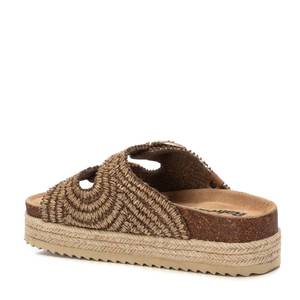 Pantoufles basses pour femmes Refresh, couleur taupe, taille 39, talon de 4,5 cm, pantoufles en fourrure tendance - Product Image 3