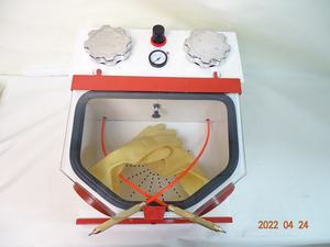 220V珠宝抽屉喷砂机带2笔牙科喷砂设备购买中国牙科实验室设备 - Product Image 3