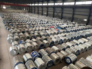 Gulungan lembaran atap logam berwarna dicat, cat galvanis PPGI PPGL PVC lembar laminasi koil gulungan atap logam dalam konstruksi - Product Image 6