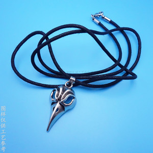 Collar con Colgante de Esqueleto de Aleación de Zinc Negro Antiguo, Diseño Geométrico, Cadena de Moda para Uso Diario - Product Image 3