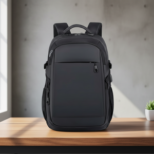 कस्टम लेजर लोगो मुद्रित लोगो सरल आकस्मिक हल्के कंप्यूटर बैकपैक बैग ग्राहक कर्मचारी उपहार लैपटॉप बैकपैक - Product Image 1