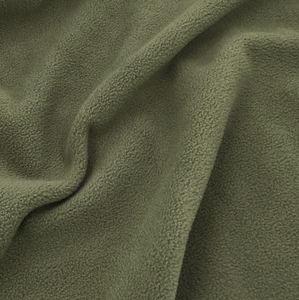 Fabricant de tissus en molleton polyester filé vêtements recyclés brossés anti-boulochage écologiques - Product Image 4