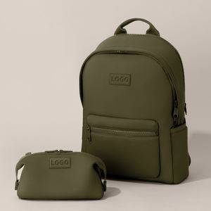 Mochila de Viaje de Gran Capacidad para Gimnasio, con Logotipo Personalizado, Juego de Bolsas de Neopreno, Bolsa de Viaje de Fin de Semana, Bolsa de Aseo, Mochila para Mujer - Product Image 2