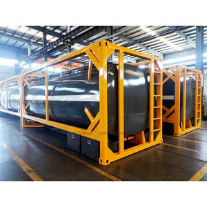 Réservoir d'acide <span class=keywords><strong>H2SO4</strong></span> concentré de 20 pieds Conteneur de réservoir en acier inoxydable 304 pour alcool avec fentes pour chariot élévateur - Product Image 6