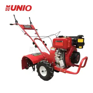 Cultivateur rotatif Diesel 7HP de bonne qualité petite machine agricole outils de jardin marche derrière motoculteur de jardin