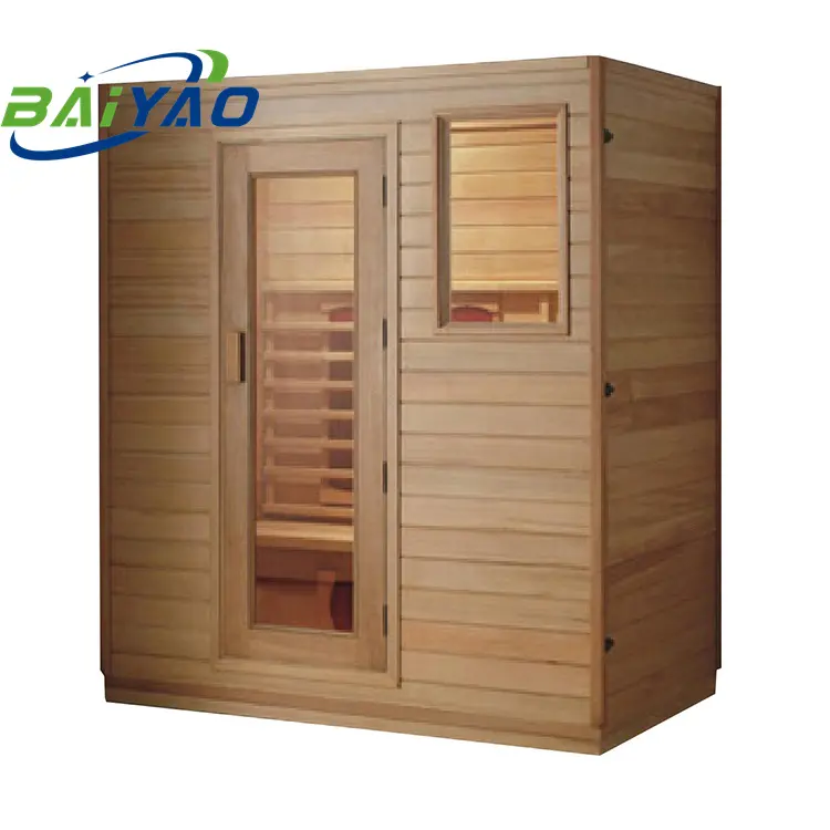 Fabrika ucuz fiyat uzak kızılötesi Sauna odası ev kızılötesi kapalı Sauna kabin 2 kişi için