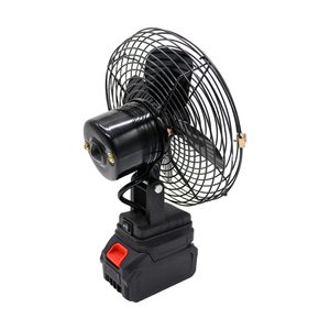 Ventilatore a batteria al litio da 21V, 8 pollici, in metallo, con doppia velocità, flusso d'aria <span class=keywords><strong>super</strong></span> potente per campeggio, pesca e interruzioni di corrente - Product Image 2