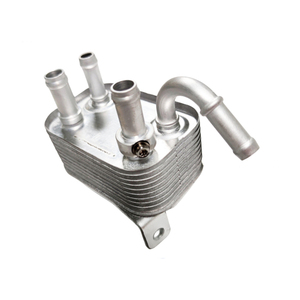 7L6203491D ตัวทำความเย็นน้ำมันเครื่องสำหรับ VW Touareg 7L 02 06 <span class=keywords><strong>Q7</strong></span> 30 V6 60 <span class=keywords><strong>V12</strong></span> <span class=keywords><strong>TDI</strong></span> - Product Image 4