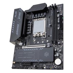 Carte mère HUANANZHI B760M D4 PLUS DDR4 prenant en charge les processeurs Intel de 12e, 13e et 14e génération, socket LGA <span class=keywords><strong>1700</strong></span>, CPU 12100F, <span class=keywords><strong>2</strong></span> x 4 Go de mémoire, double canal, 96 Go - Product Image 2